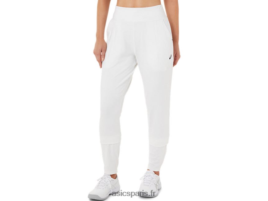 femmes Asics pantalon de tennis BXL8B23275 blanc brillant/noir