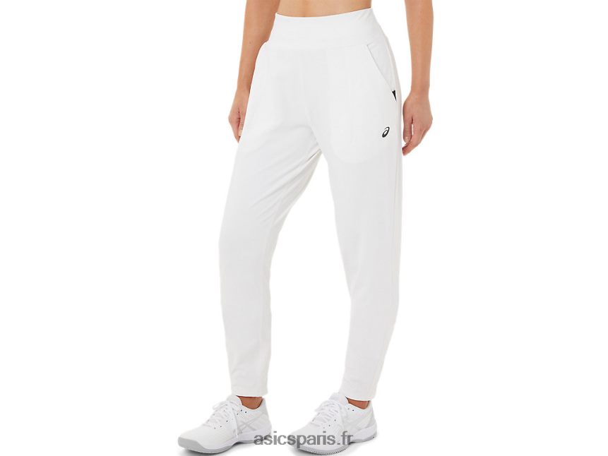 femmes Asics pantalon de tennis BXL8B23275 blanc brillant/noir