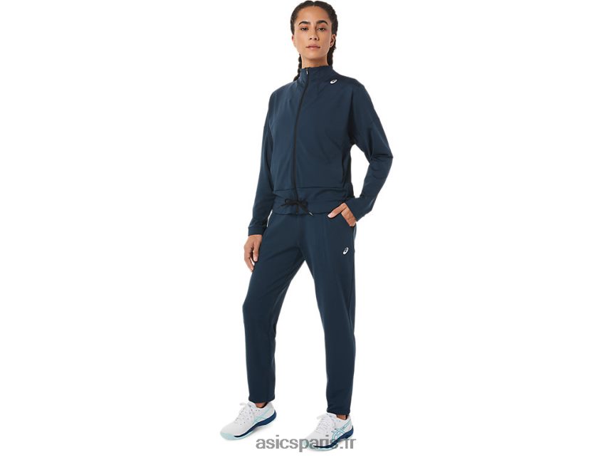 femmes Asics pantalon de tennis BXL8B23287 bleu français/noir performance