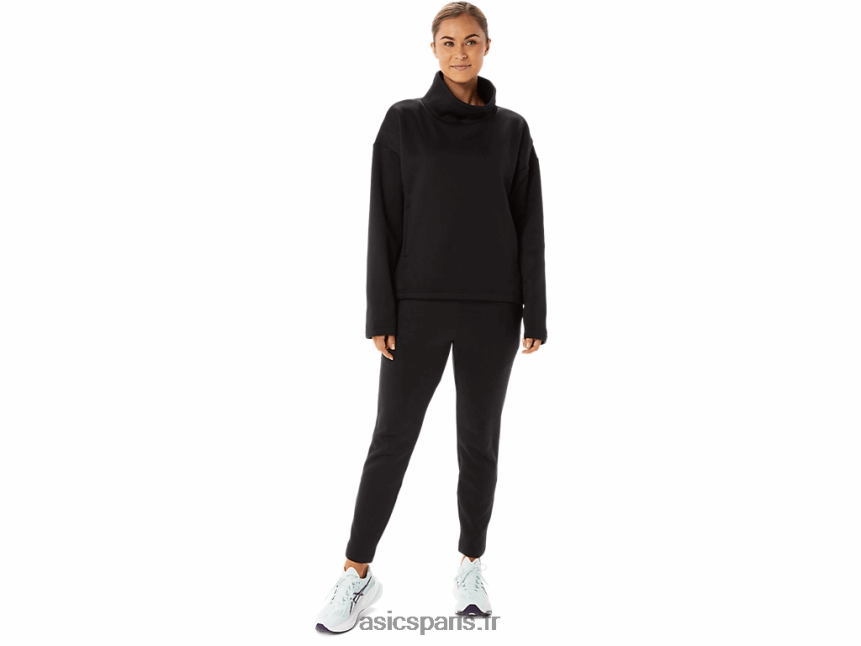 femmes Asics pantalon en maille brossée BXL8B22901 performance noir