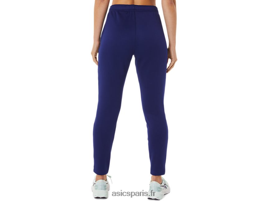 femmes Asics pantalon en maille brossée BXL8B22936 bleu de plongée
