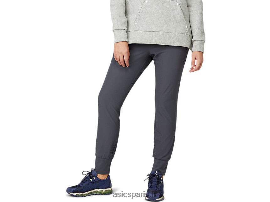 femmes Asics pantalon stretch fuselé BXL8B23640 transporteur gris