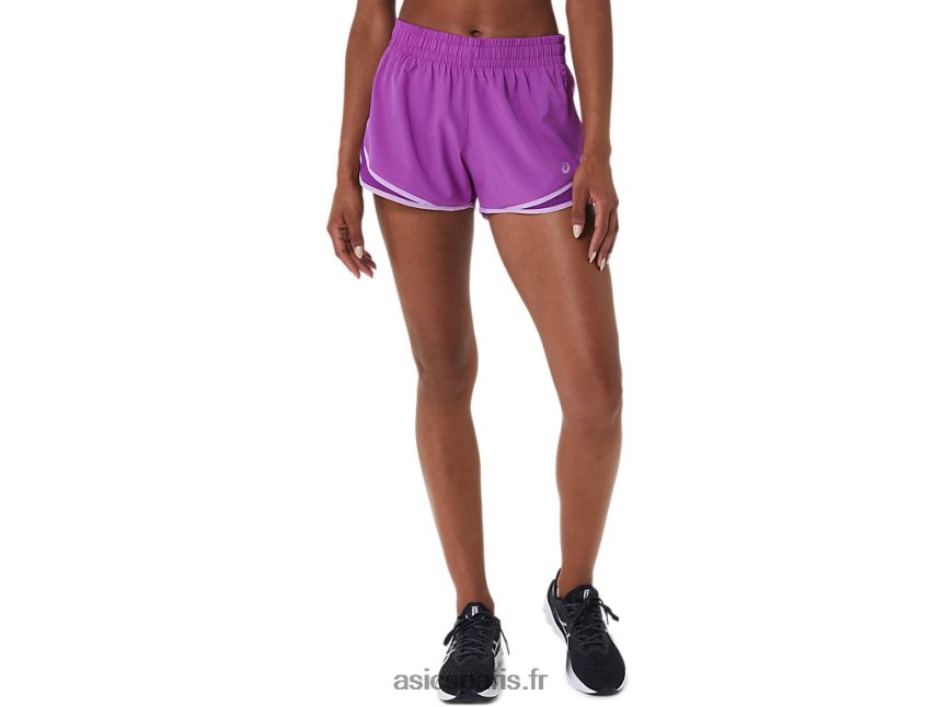 femmes Asics pr lyte 2,5 pouces court BXL8B23037 orchidée