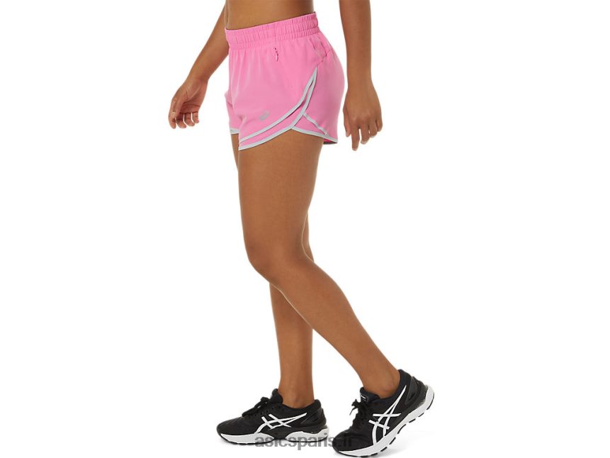 femmes Asics pr lyte 2,5 pouces court BXL8B23800 fruit du dragon/gris piémont