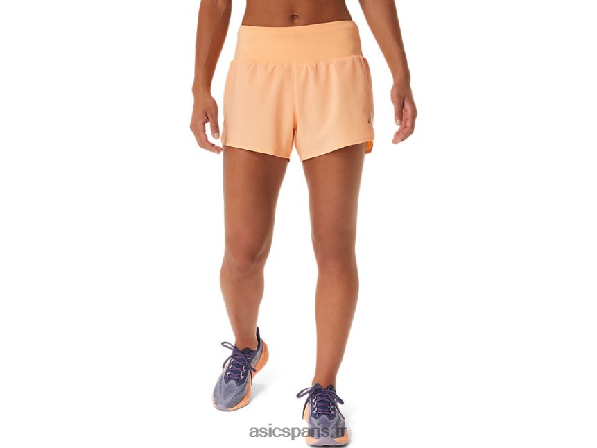 femmes Asics route 3.5po court BXL8B22486 dune d'été
