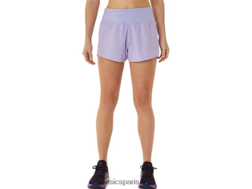 femmes Asics route 3.5po court BXL8B23009 vapeur