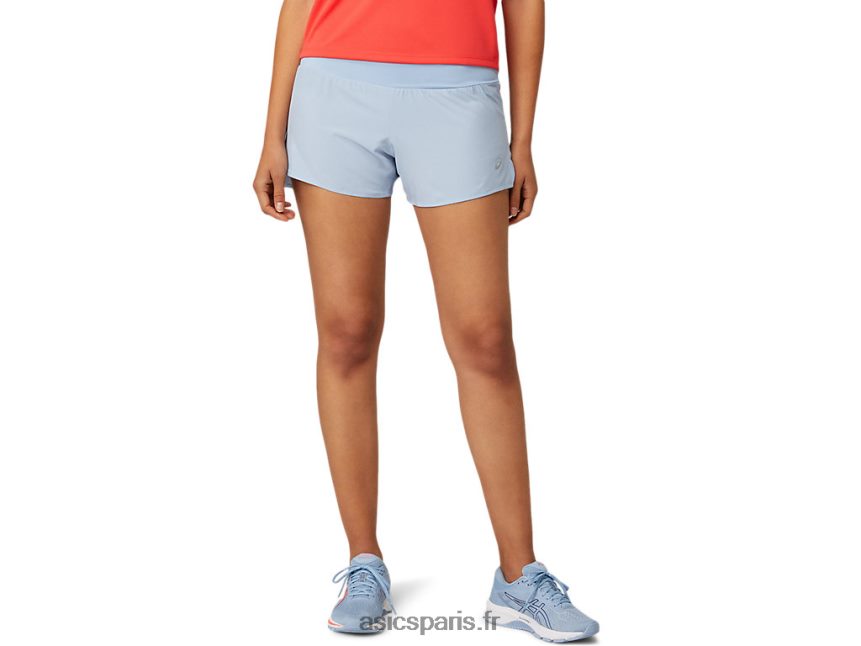 femmes Asics route 3.5po court BXL8B23764 brume