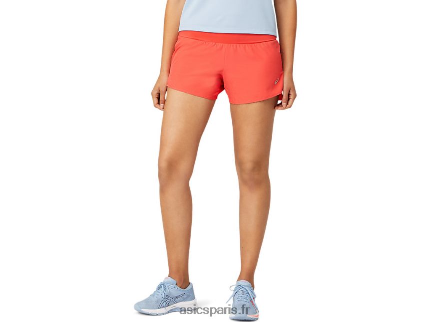 femmes Asics route 3.5po court BXL8B23804 pamplemousse rose