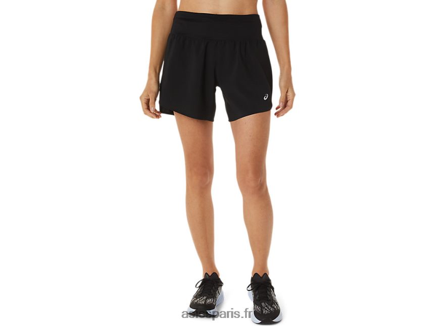 femmes Asics route 5.5po court BXL8B22986 performance noir