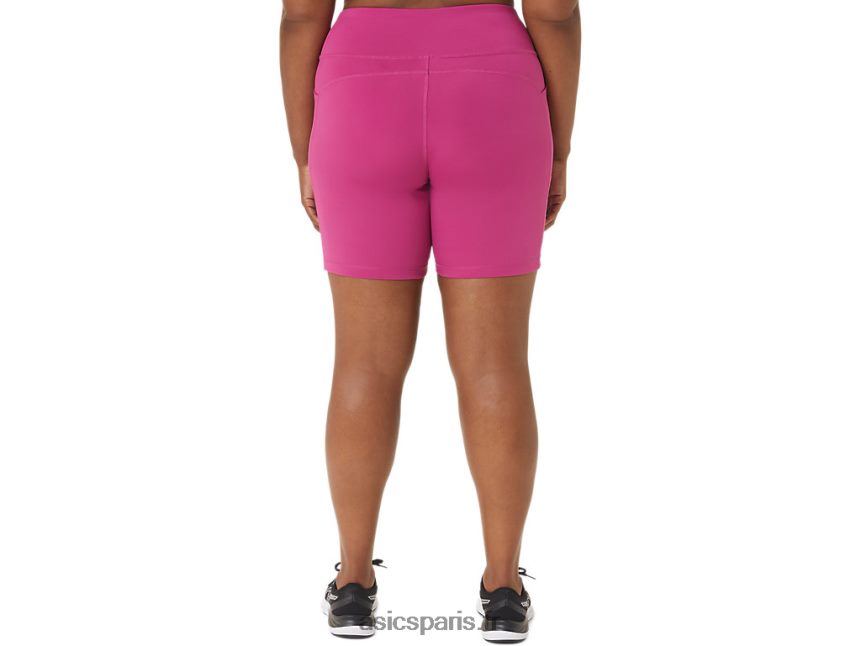 femmes Asics short de course pr lyte 5 pouces avec poches BXL8B23291 rouge fuchsia
