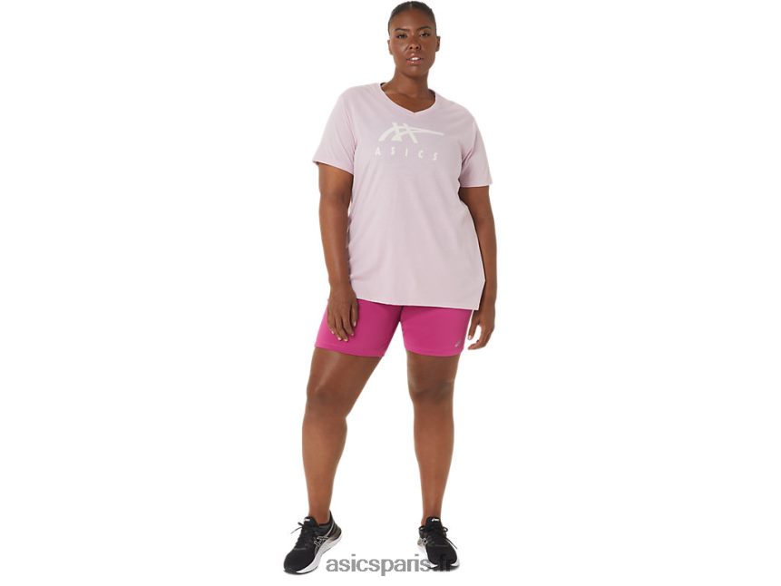 femmes Asics short de course pr lyte 5 pouces avec poches BXL8B23291 rouge fuchsia