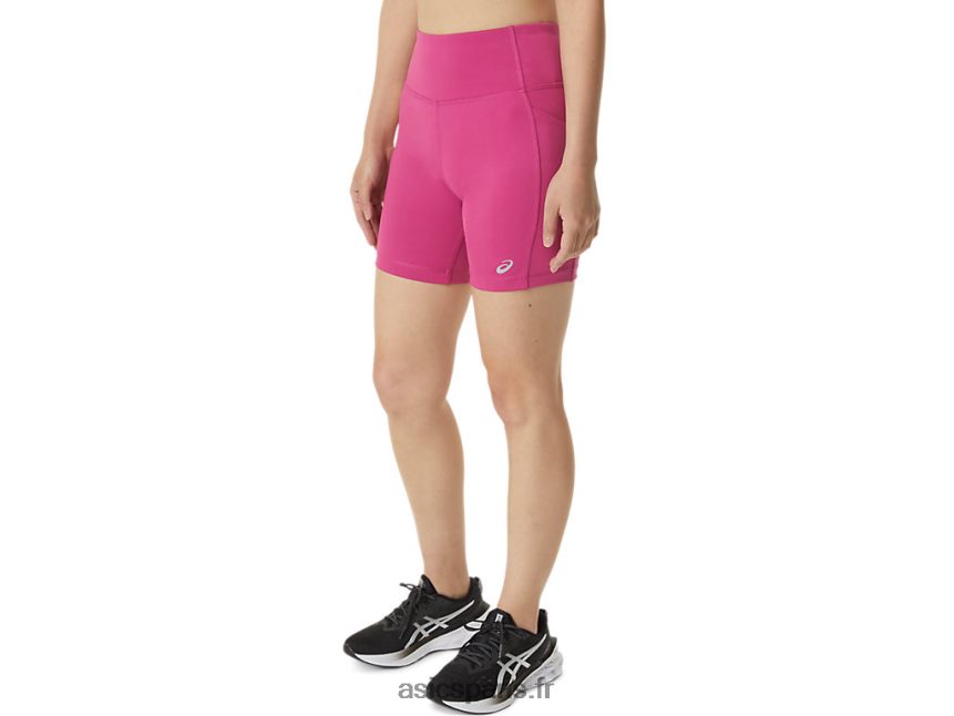 femmes Asics short de course pr lyte 5 pouces avec poches BXL8B23291 rouge fuchsia