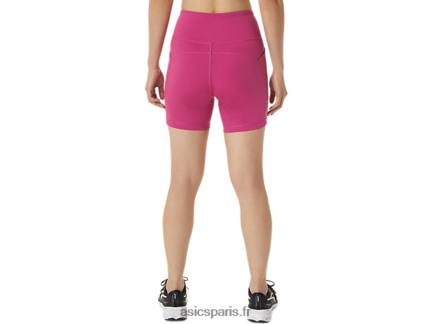 femmes Asics short de course pr lyte 5 pouces avec poches BXL8B23291 rouge fuchsia