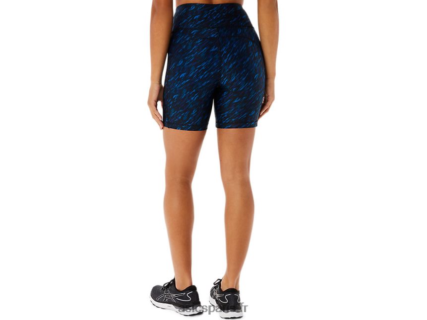 femmes Asics short de course pr lyte 5 pouces avec poches BXL8B23299 imprimé night shade/lake drive