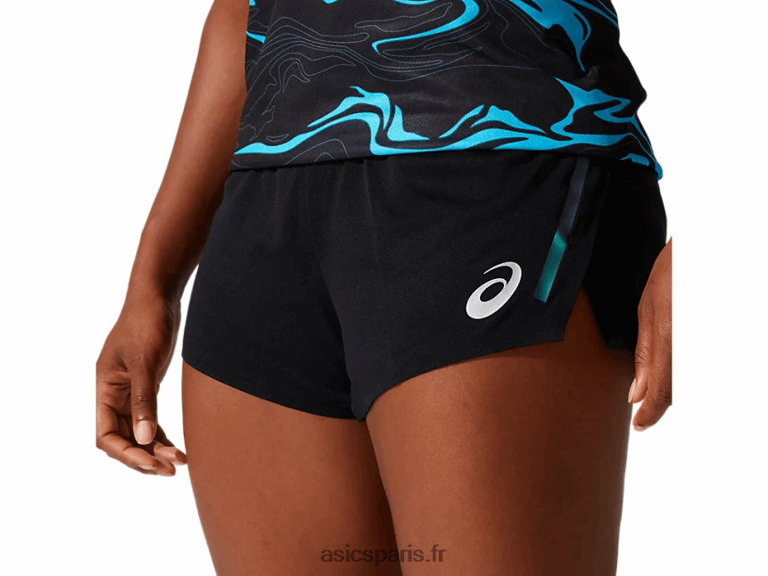 femmes Asics short en maille légère BXL8B24068 performance noir