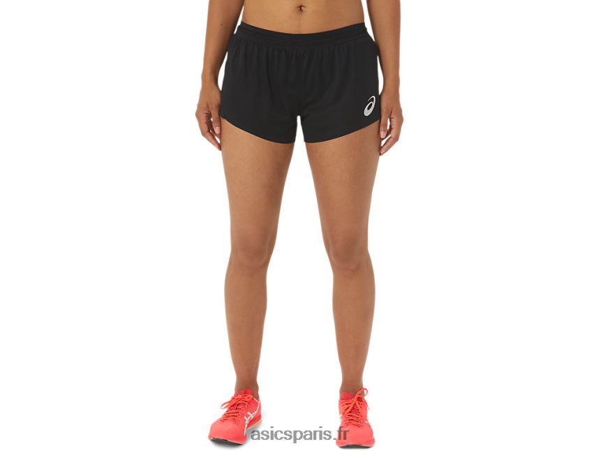 femmes Asics short en maille légère actibreeze BXL8B22345 performance noir