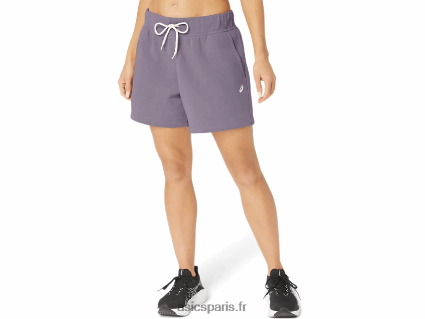 femmes Asics short polaire sunday sana BXL8B22152 quartz violet