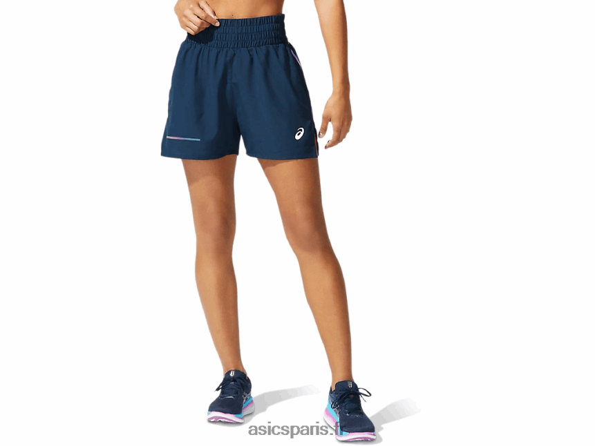 femmes Asics visibilité courte BXL8B24072 bleu français