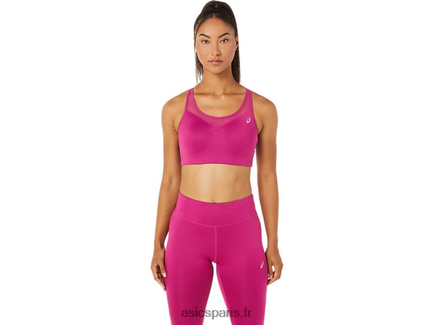 femmes Asics accélérer soutien-gorge BXL8B23563 rouge fuchsia