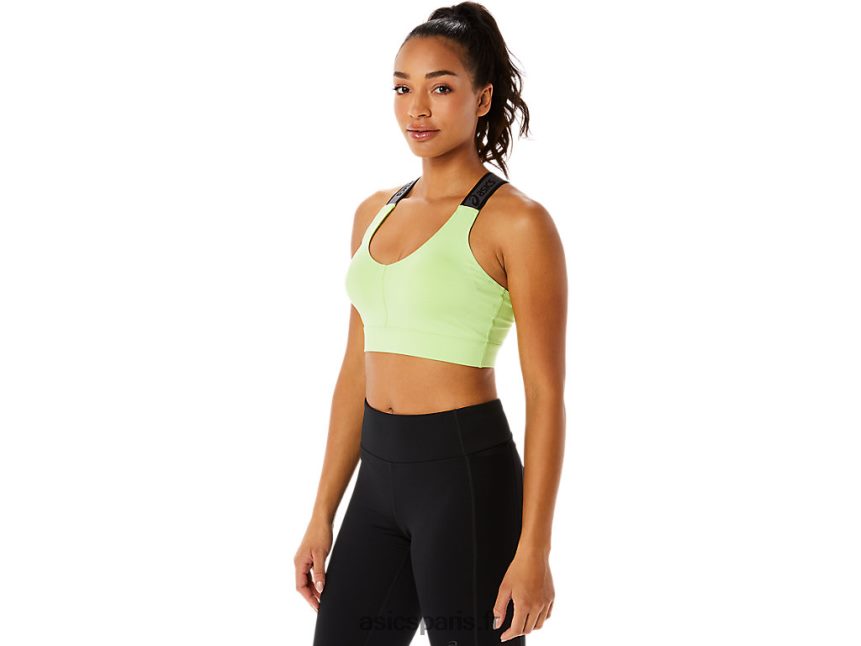 femmes Asics ajustement sana soutien-gorge BXL8B23444 vert citron