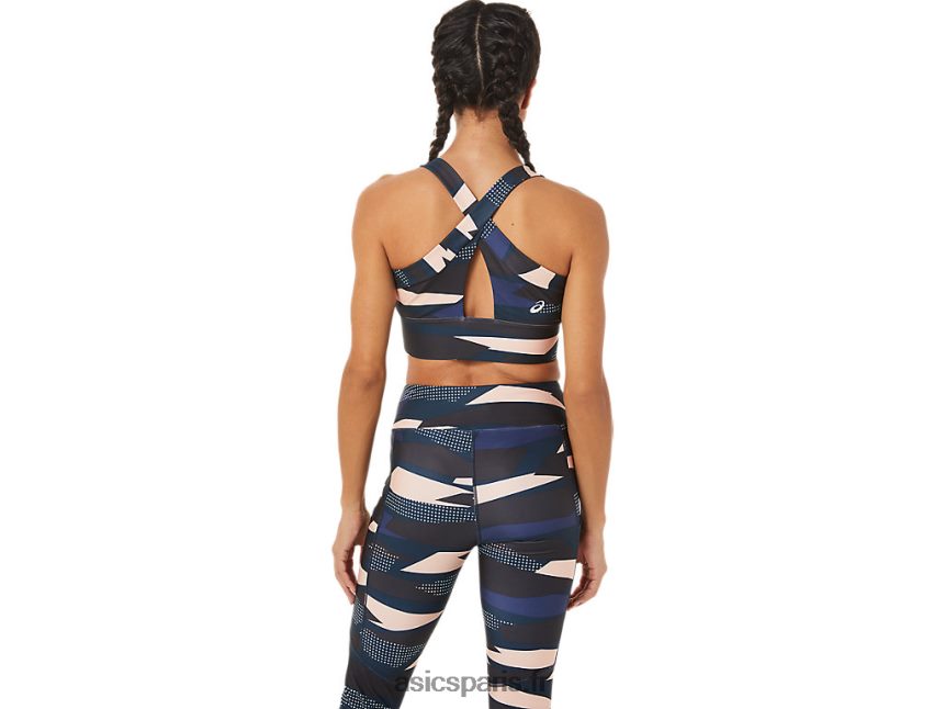 femmes Asics nouveau soutien-gorge imprimé strong 92 BXL8B23469 impression de brise
