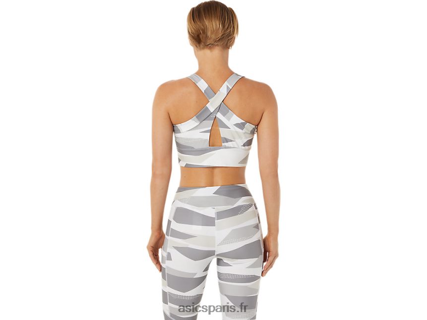 femmes Asics nouveau soutien-gorge imprimé strong 92 BXL8B23479 imprimé bouleau