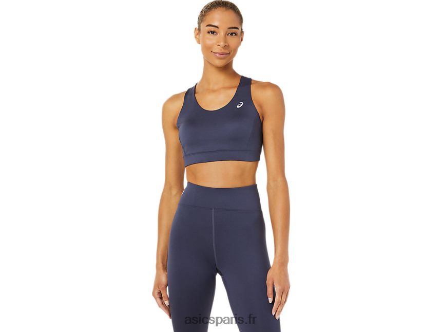femmes Asics soutien-gorge à bretelles croisées dans le dos BXL8B23379 brouillard indigo