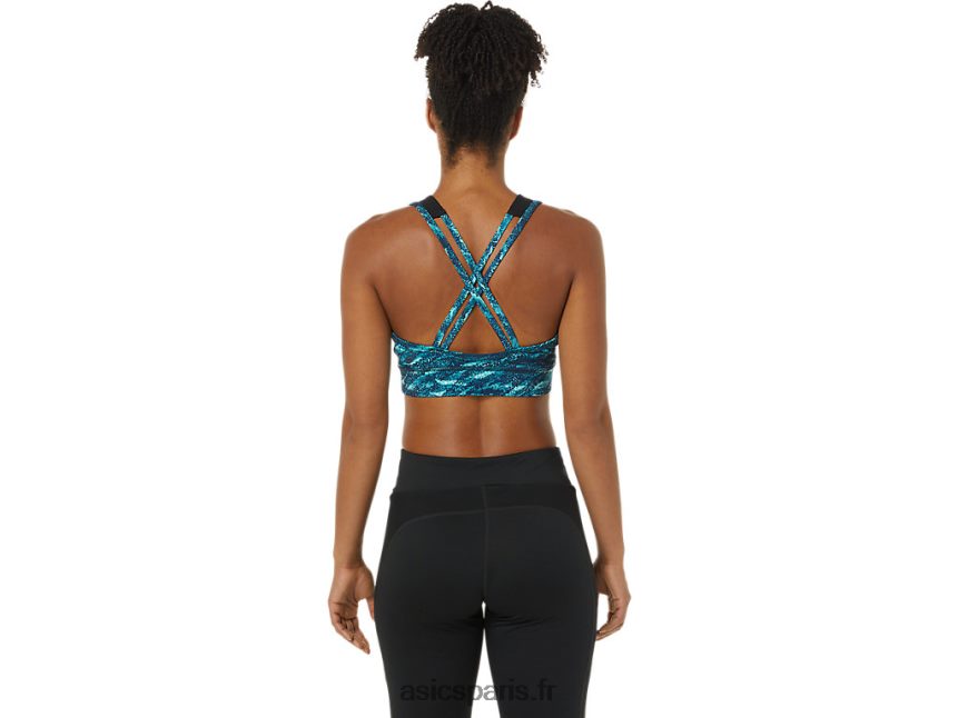 femmes Asics soutien-gorge à bretelles kate BXL8B23763 caban/fresh ice multi