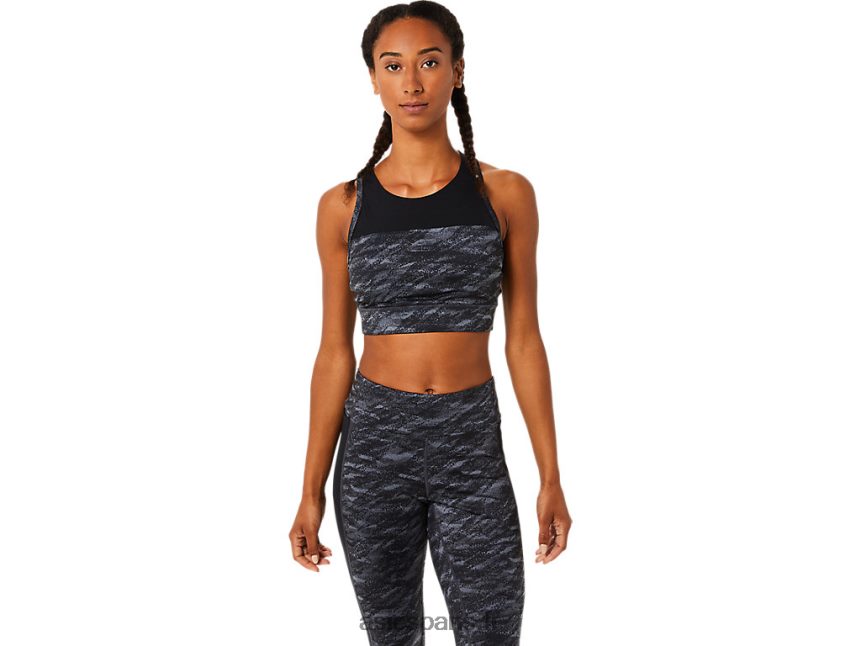 femmes Asics soutien-gorge à bretelles kate BXL8B23784 multi gris