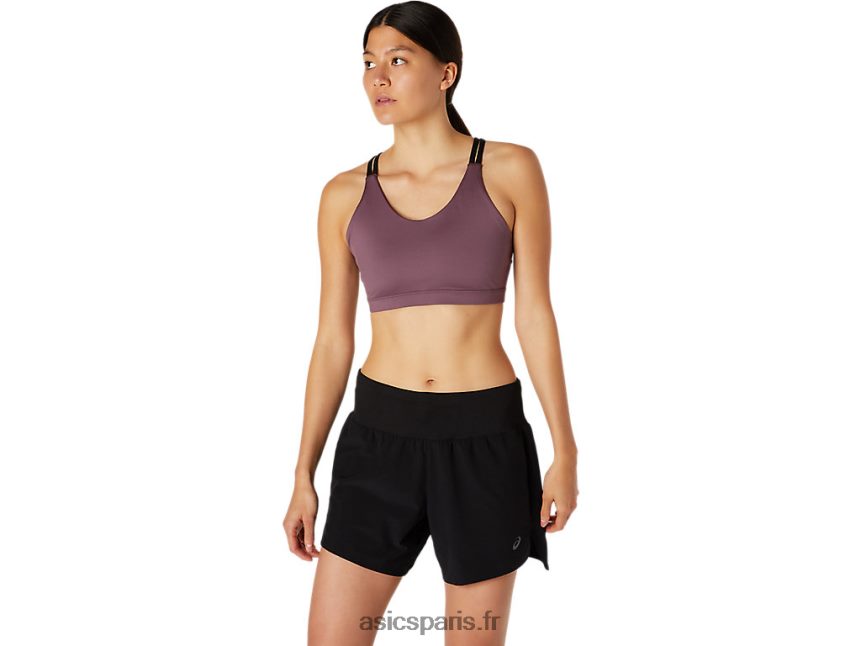 femmes Asics soutien-gorge croisé 2.0 BXL8B22747 raisin/noir performance
