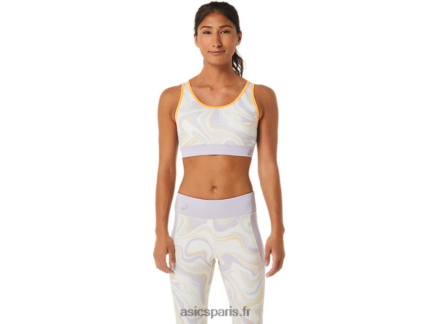 femmes Asics soutien-gorge graphique BXL8B22562 violette du crépuscule