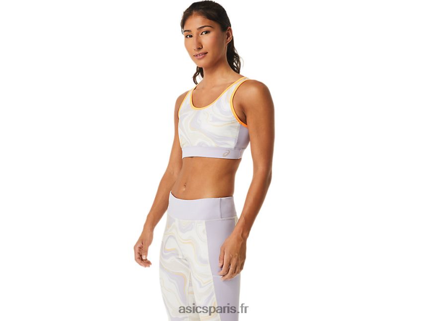 femmes Asics soutien-gorge graphique BXL8B22562 violette du crépuscule