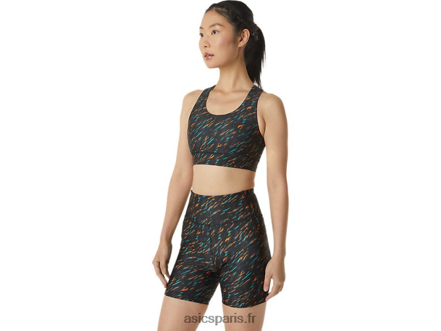 femmes Asics soutien-gorge pr lyte BXL8B23297 ombre de nuit/imprimé sauge