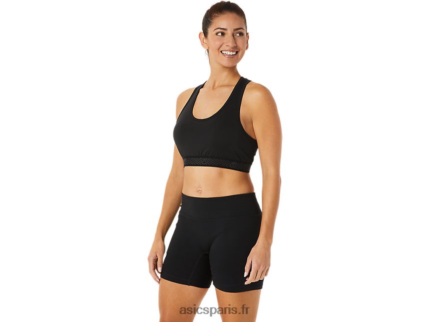 femmes Asics soutien-gorge rembourré circuit ii BXL8B22875 performance noir