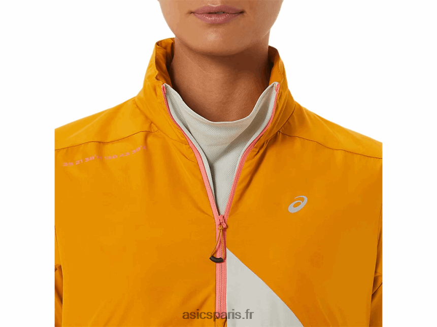 femmes Asics anorak fujitrail BXL8B22568 tempête de sable/sauge claire