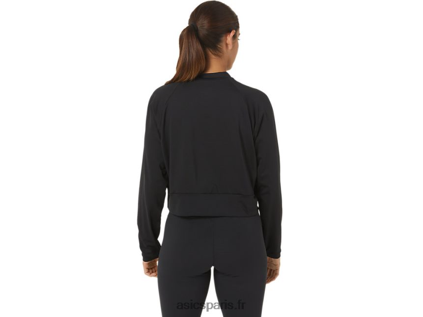 femmes Asics le nouveau pull fort revisité BXL8B22693 noir