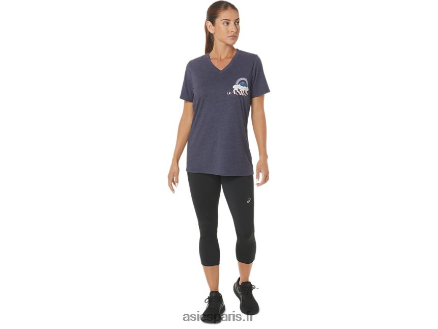femmes Asics aventure alanna col v BXL8B22797 bruyère caban