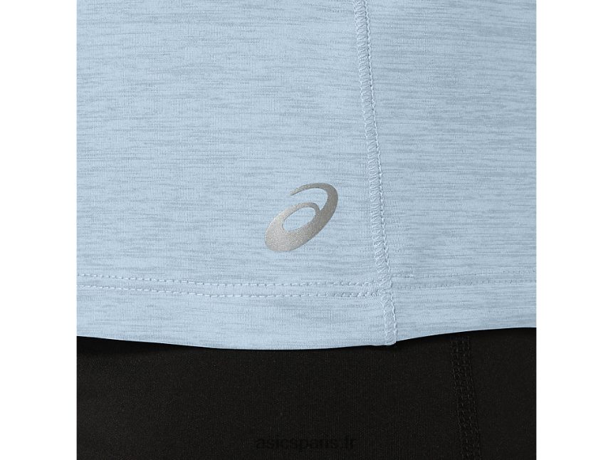 femmes Asics c110 haut pr lyte à manches courtes BXL8B22166 ciel