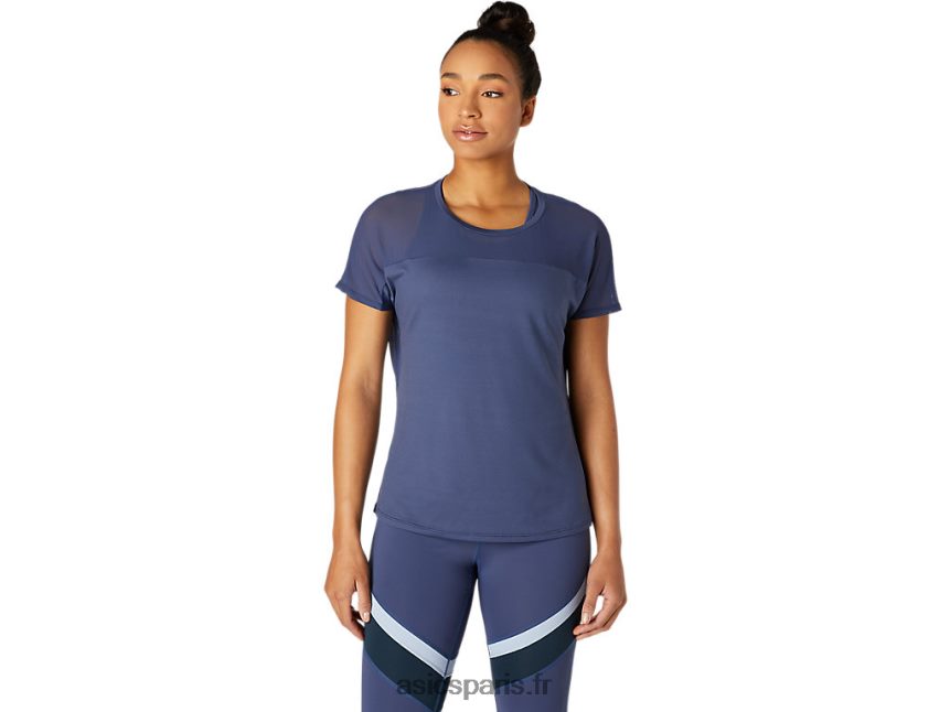 femmes Asics haut BXL8B23765 tonnerre bleu