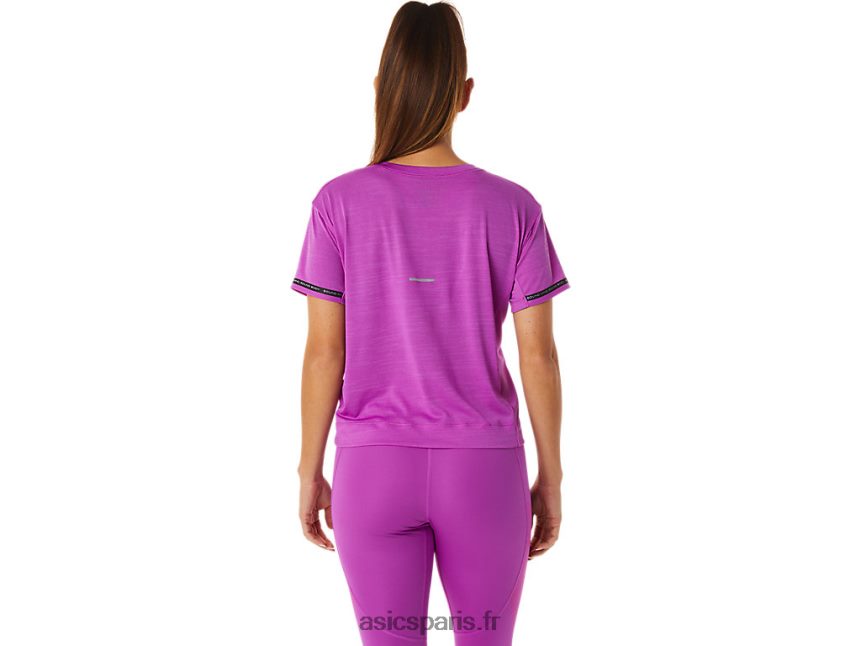 femmes Asics haut court de course BXL8B23036 orchidée