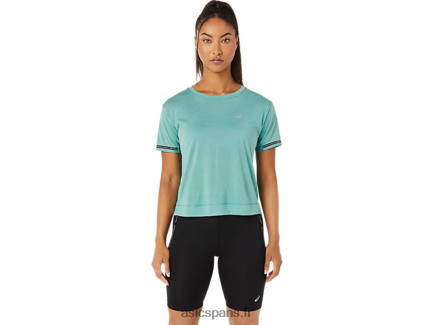 femmes Asics haut court de course BXL8B23254 sage