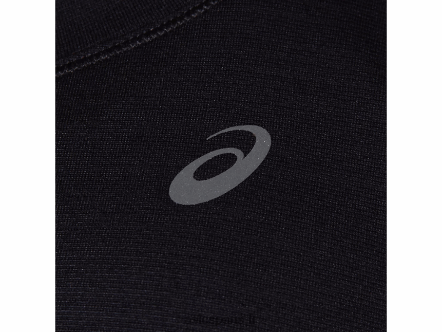 femmes Asics haut court à manches courtes BXL8B24142 performance noir