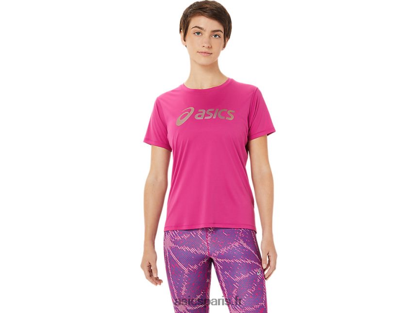 femmes Asics haut de sakura BXL8B23328 rouge fuchsia