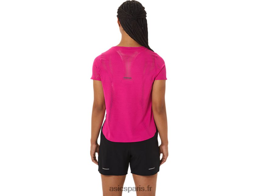 femmes Asics haut à manches courtes ventilé actibreeze BXL8B22530 rave rose
