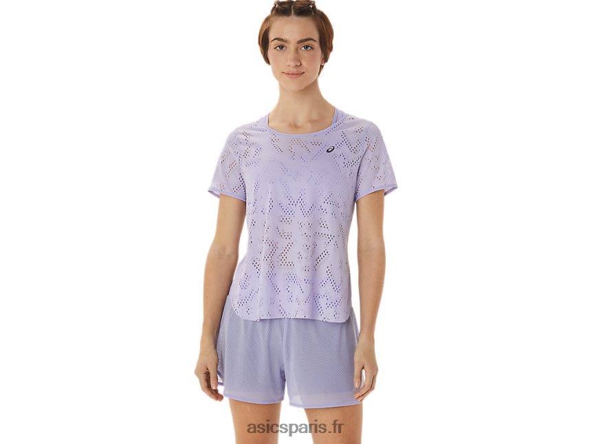 femmes Asics haut à manches courtes ventilé actibreeze BXL8B23035 vapeur