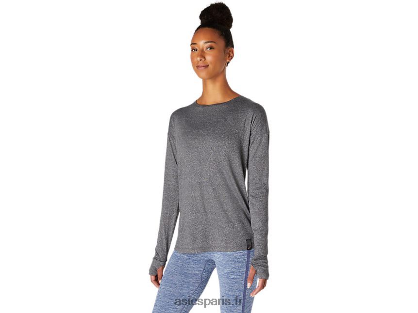 femmes Asics haut à manches longues BXL8B23674 performance noir