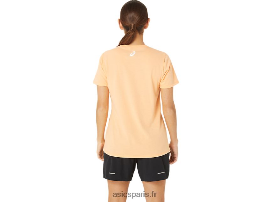 femmes Asics le nouveau t-shirt Strong Run BXL8B22232 dune d\'été