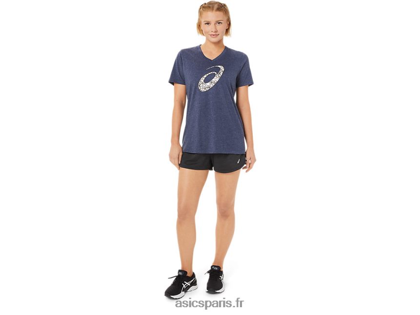 femmes Asics manches courtes fleur de cerisier BXL8B23733 bruyère caban