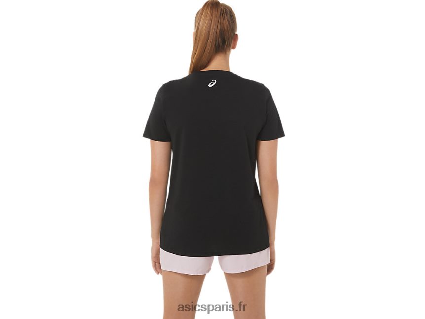 femmes Asics équipage de slogan d\'hibiscus BXL8B22751 performance noir