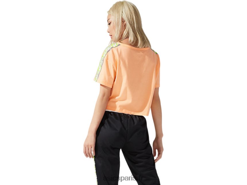 femmes Asics t-shirt à manches courtes en jersey BXL8B23943 dune d\'été